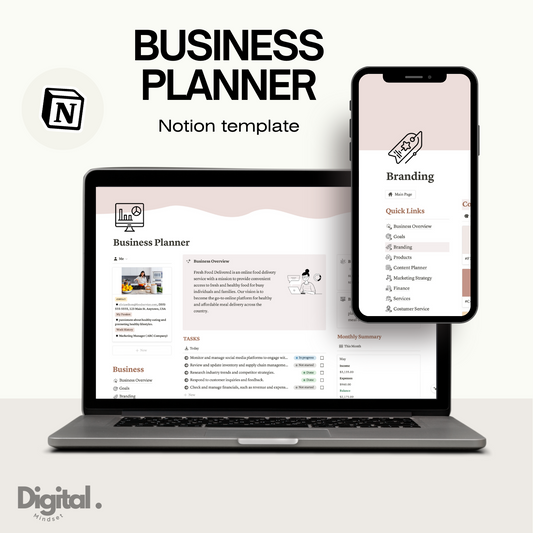 Business Planner Notion Template